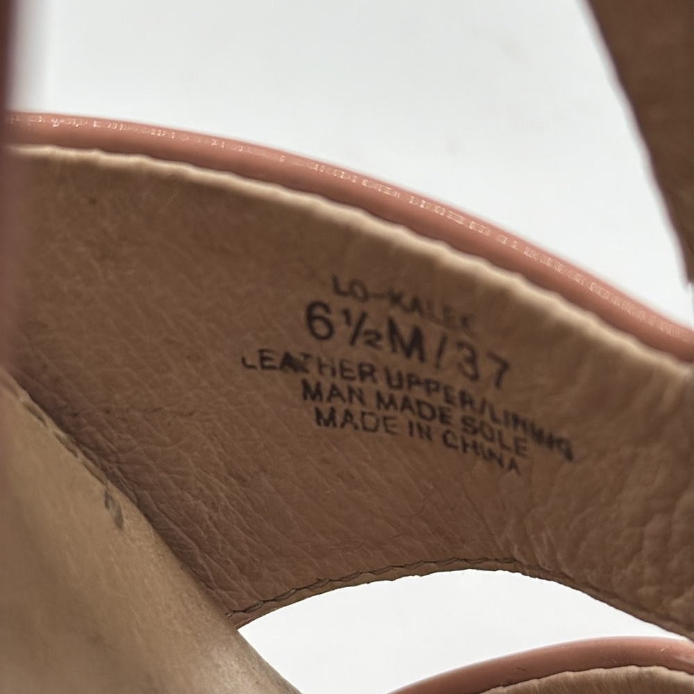 Louise et cie Pink Sandals Size 6.5 MCH7315D - Picture 8 of 8